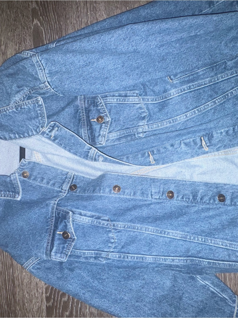 Edikted Pink Logo Denim Top